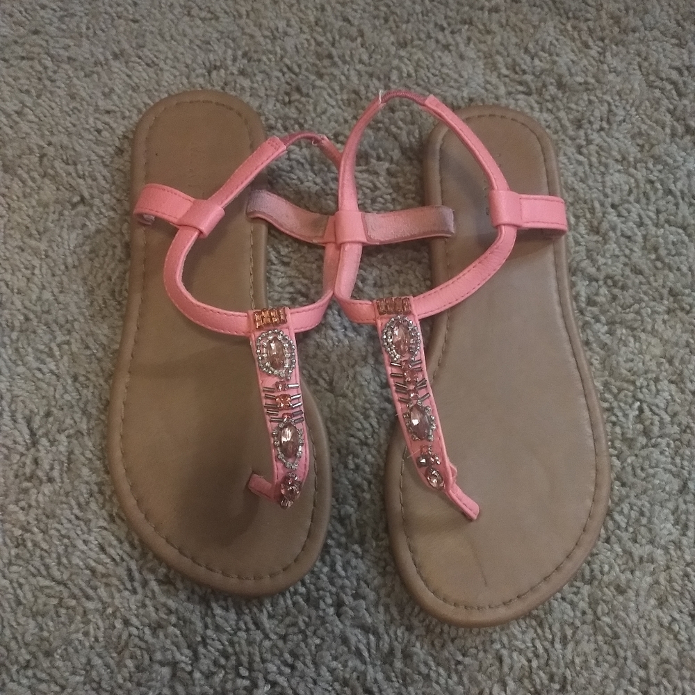 Coral Sandals